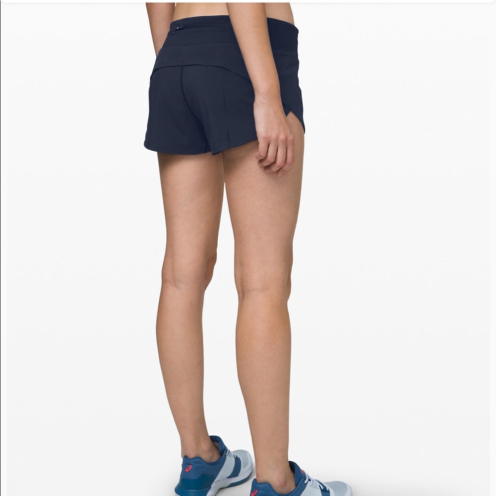 Navy Blue Lululemon Running Shorts!! Gem
